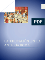 La Educación en La Antigua Roma