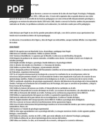 INTRODUCCIÓN Al Resumen de J Piaget