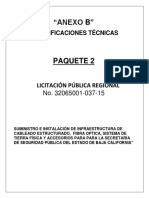 Anexo B Especificaciones Técnicas Cableado CEDA 089-A