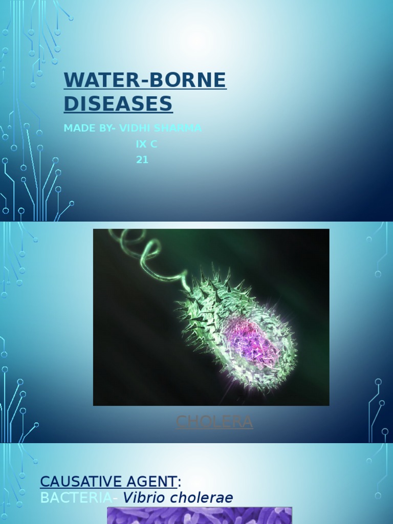 Water Borne Diseases PDF
