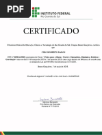 Física Para o Enem Parte1 Cinemática, Dinâmica, Estática e Gravitação-Certificado Digital 33271