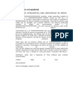 Notificação Extrajudicial para Desocupação de Imóvel