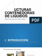 Estructuras Contenedoras de Liquidos - 2019 - I