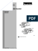 Random Orbit Sander Manual