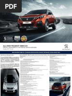 New Peugeot 3008 Suv Spec Sheet July 2017.283977