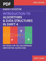 Introduction To Algorithms and Data Structures in Swift 4 Get Ready For Programming Job Interviews. Write Better, Faster Swift Code. (Swift Clinic Book 1) - Karoly Nyisztor