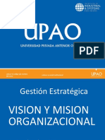 Visión y Misión en Las Organizaciones