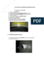 Configuracion Pyr para VCR Camaras en Dispositivo