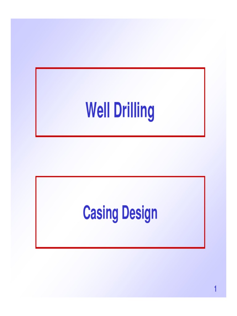 Well Drillng PDF | PDF | Casing (Borehole) | Civil Engineering