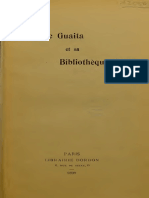 1899 Anonymous Stanislas de Guaita Et Sa Bibliotheque Occulte
