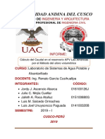 Aforo de Caudal de Apv Americas - Volumetrico