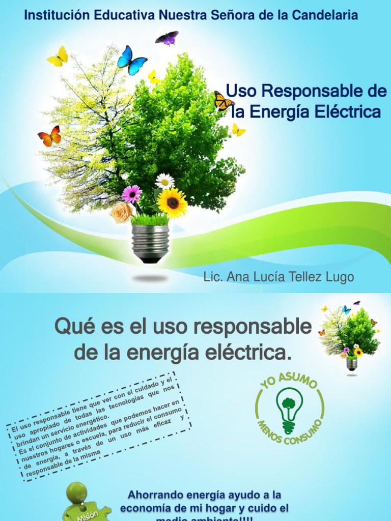 Uso Responsable de la Energía Eléctrica | PDF | Hogar, jardinería y ...