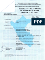 Homologación Nro. 003-2013-Indecopi - Mtk-s1 Dn15