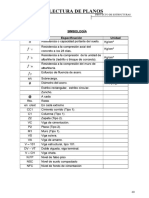 Simbologia planos de estructuras