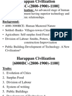 H1. Harappan Civilization