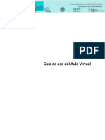 Guía de Uso Del Aula Virtual PDF