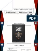 University of Northern Philippines: Cybersecurity Best Practices