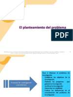 Planteamiento Del Problema - Metodología de Investigación Cuantitativa