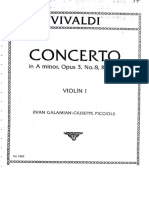 Vivaldi Doble Concerto en La Menor VI