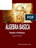 Álgebra Básica. Teoría y Práctica. 2da Edición (David Gonzáles L.)