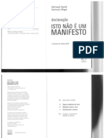 Isto Não É Um Manifesto - Hardt Negri