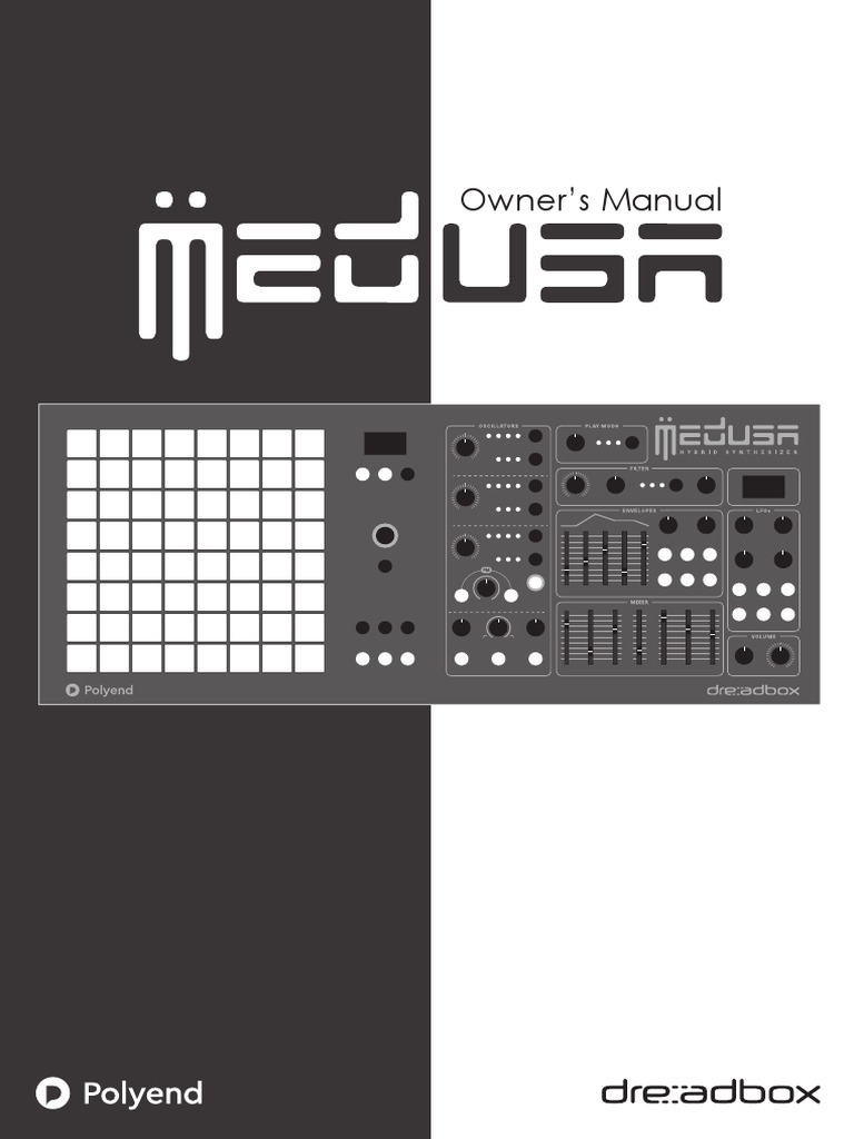 Medusa Owners Manual v1.1 | PDF | Synthesizer | Information And Communications Technology