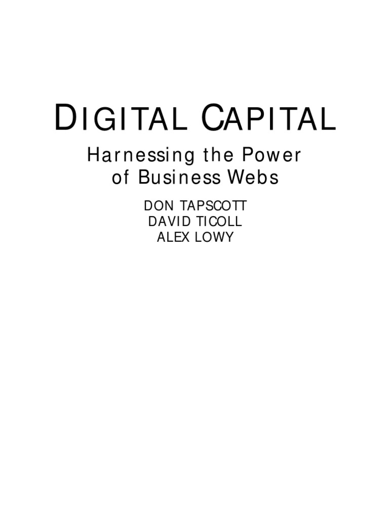 Digital Capital PDF E Bay
