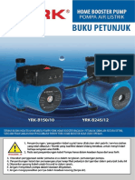 York Booster Pump Manual