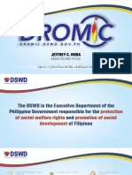 DSWD Disaster Response Operations Monitoring and Information Center (DROMIC
