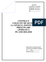 Contractul Colectiv de Munca S.popeasca PDF