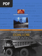 Standard Operating Procedure on Coal Loss Accounting