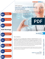 HealthCareCongress 2019 Brochure