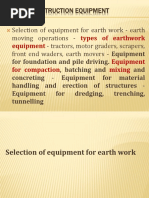 Earthwork Equipments