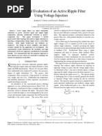 Active Ripple Filter