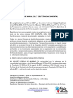 Informe de Gestion Documental