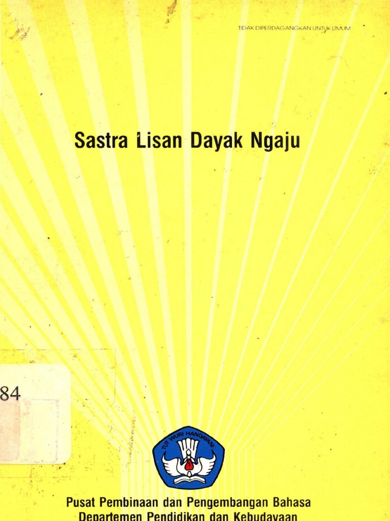 Sastra Lisan Dayak Ngaju Pdf