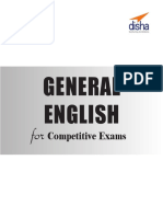 General English For Competitive Exams - SSCBankingRailwaysDefenseInsurance