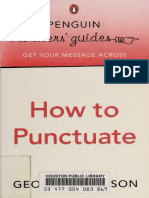 How To Punctuate