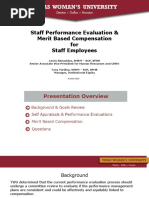 Performance Evaluation and Merit Based CompPresentation For Employees