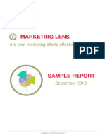 Marketing Lens: Are Your Marketing Efforts Effective?
