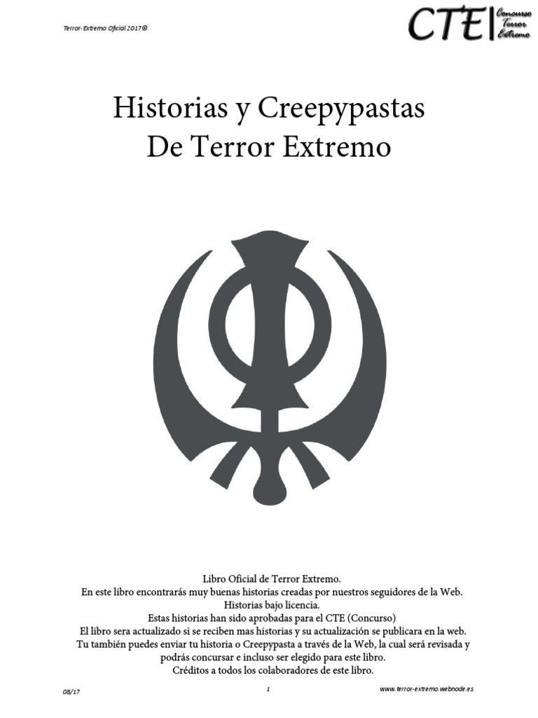 Libro Historias y Creepypastas de Terror Extremo | PDF | María, madre de  Jesús | Oración, image size:768x1024