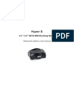 Hyper S: 2.5'' / 3.5" SATA HDD Docking Station