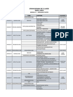Calendario de Clases Fase 2 Lince PDF