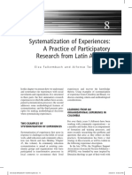 Systematization of Experiences A Practic
