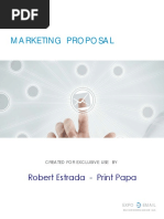 Expo Email Marketing Proposal Print 