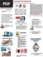 Triptico Escuela Dominical 2019