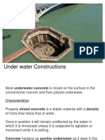 Under Water and Under Ground Constructions