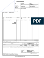 Tex Invoice 2019-20 Provides Concise Details