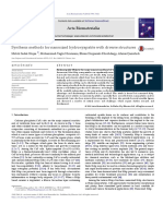 Acta Biomaterialia: Synthesis Methods For Nanosized Hydroxyapatite With Diverse Structures