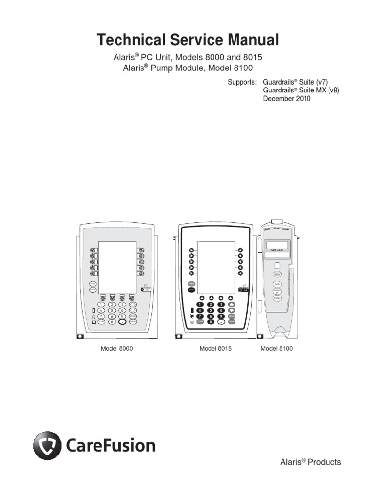 Alaris_PC 8000 and 8015_and Pump 8100_Service Manual (1).pdf | Personal